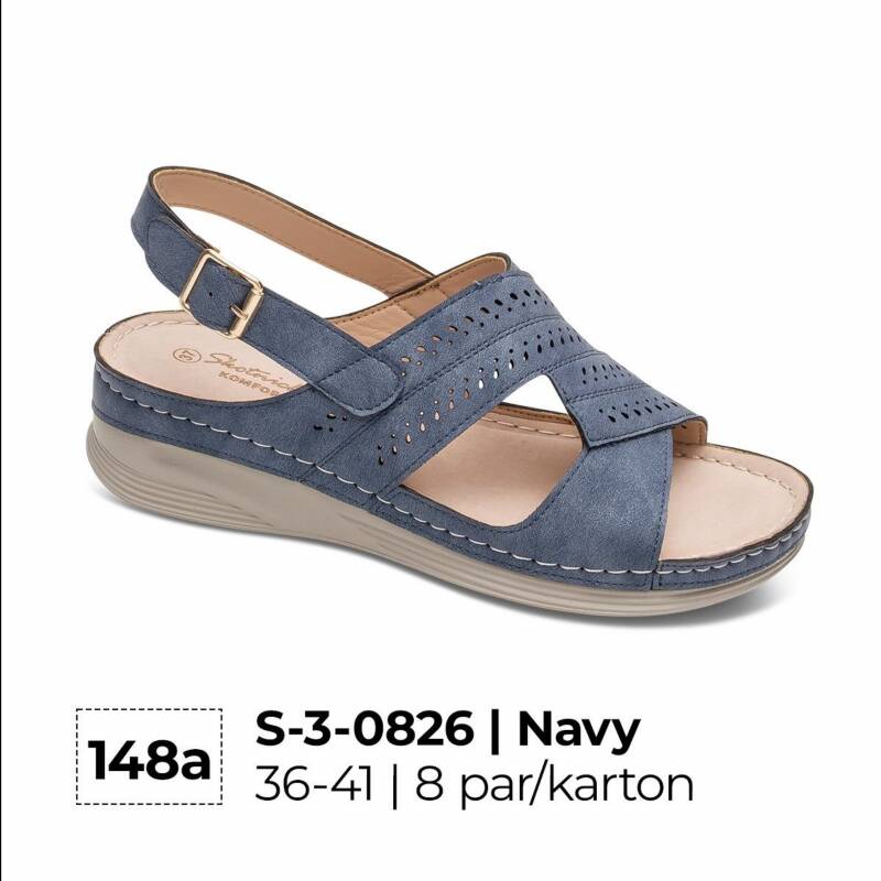 Sandały damskie Roz 36-41 / 8 par 1